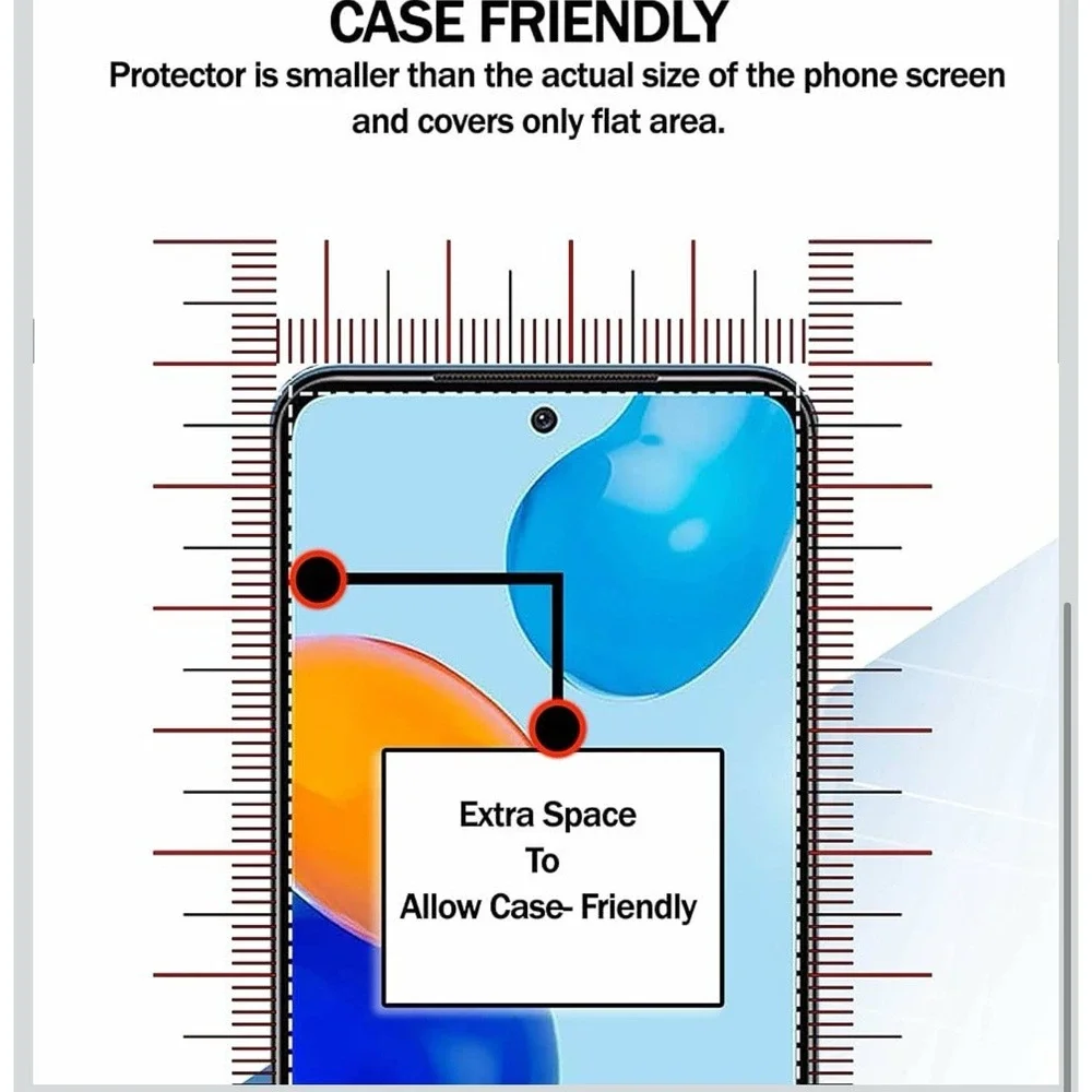 RKINC Screen Protector [3-Pack] for Samsung Galaxy A53 5G - Picture 4 of 8